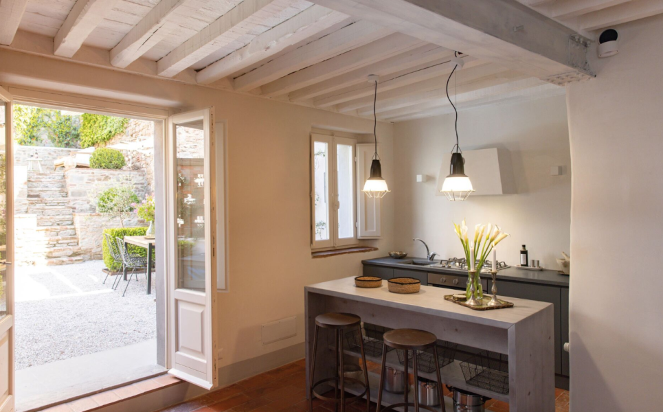 Appartamento in centro con giardino