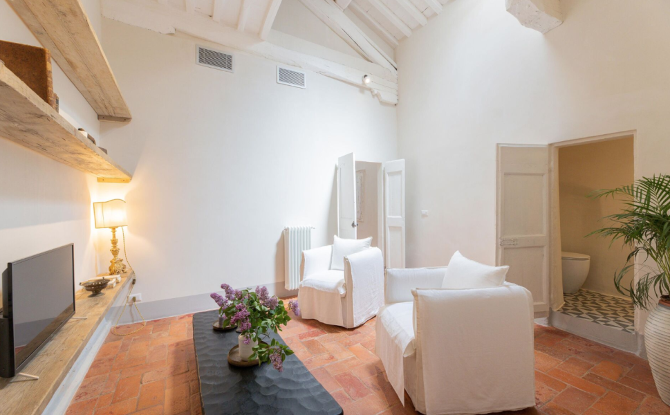 Appartamento in centro con giardino