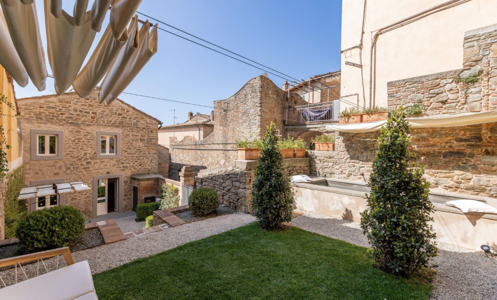 Appartamento in centro con giardino