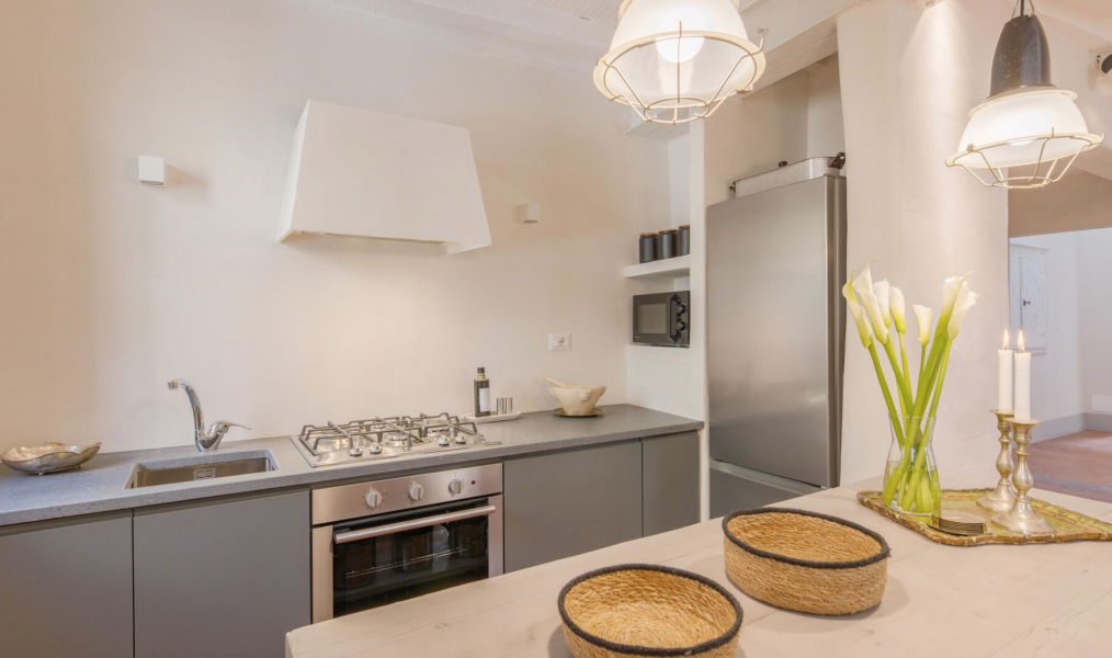 Apartment in the center with garden