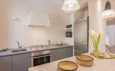 Apartment in the center with garden