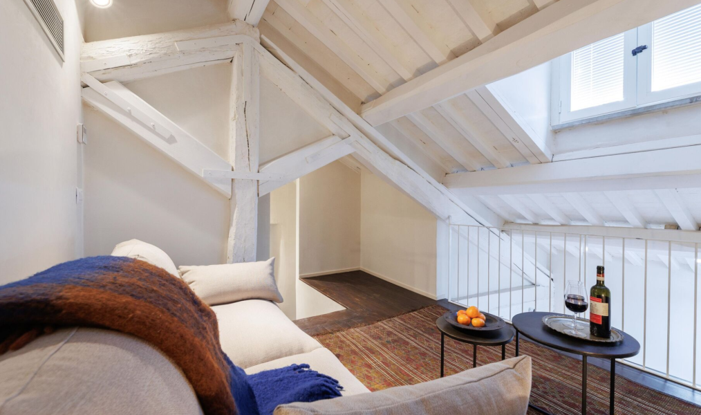 Appartamento in centro con giardino