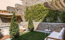 Appartamento in centro con giardino