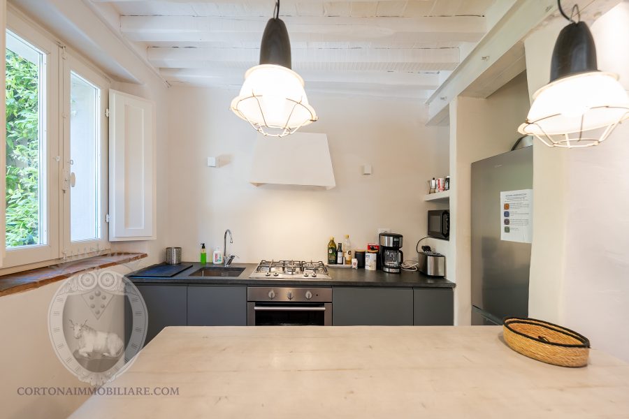 Apartment in the center with garden
