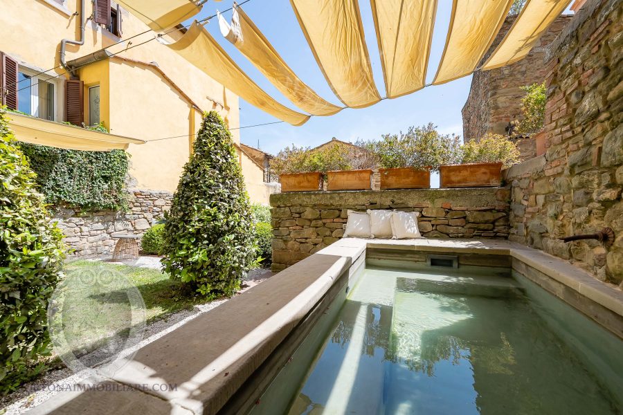 Appartamento in centro con giardino
