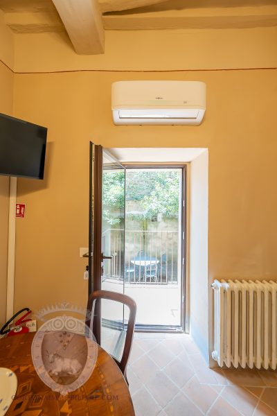 Appartamento in centro con giardino