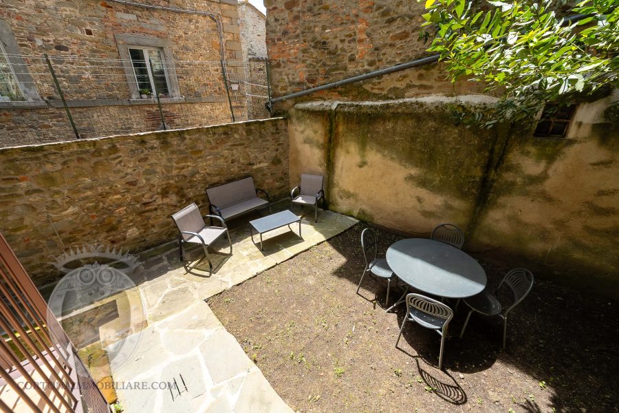 Appartamento in centro con giardino