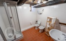 Colonica in pietra con annessi e piscina
