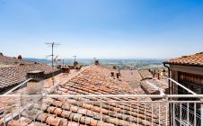 Appartamento in centro con mansarda e vista