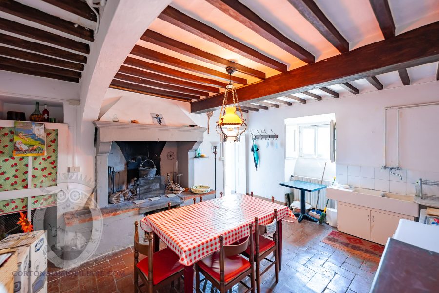 Villa con annesso e terreno
