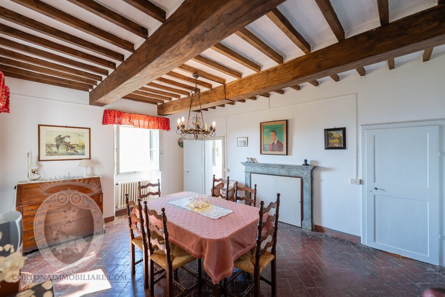 Villa con annesso e terreno