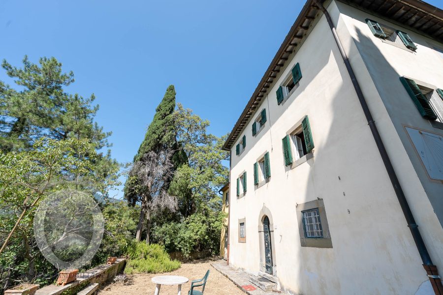 Villa with annex and land