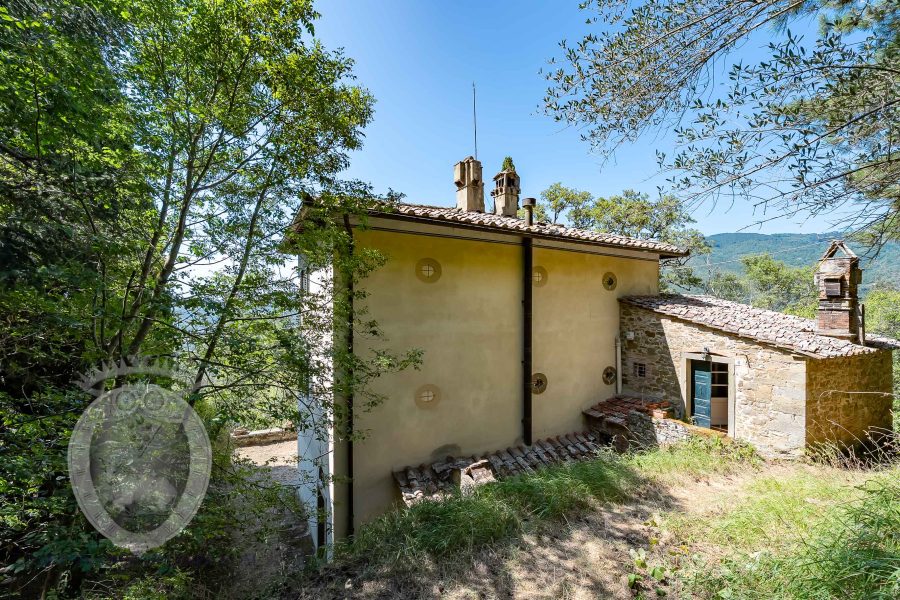 Villa con annesso e terreno