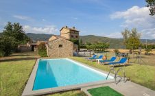 Villa stellata con piscina