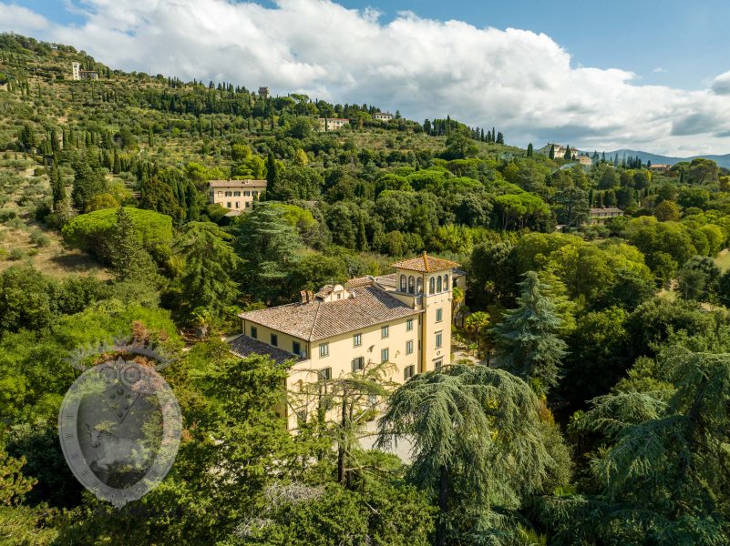 Villa nobiliare con annessi e terreno