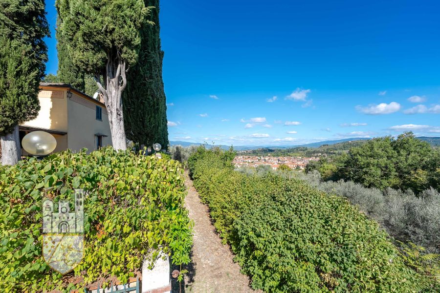 Villa con piscina e annessi